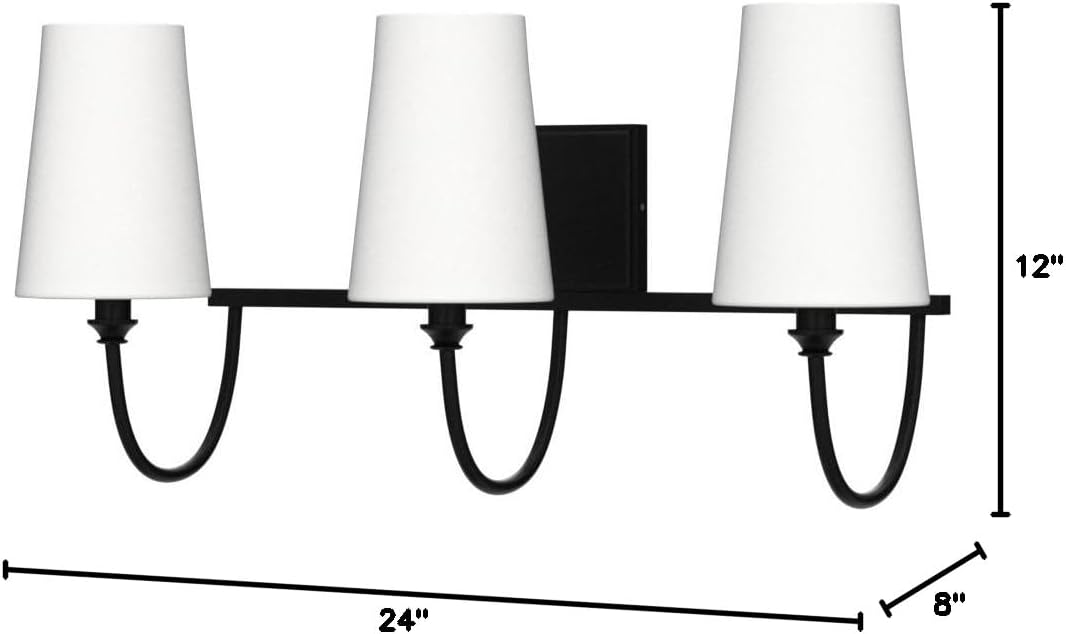 Aurora Modern Farmhouse 3-Light White Fabric Vanity Light (1).jpg__PID:bdd5cec4-1c00-4891-8939-b92ebd2b7451