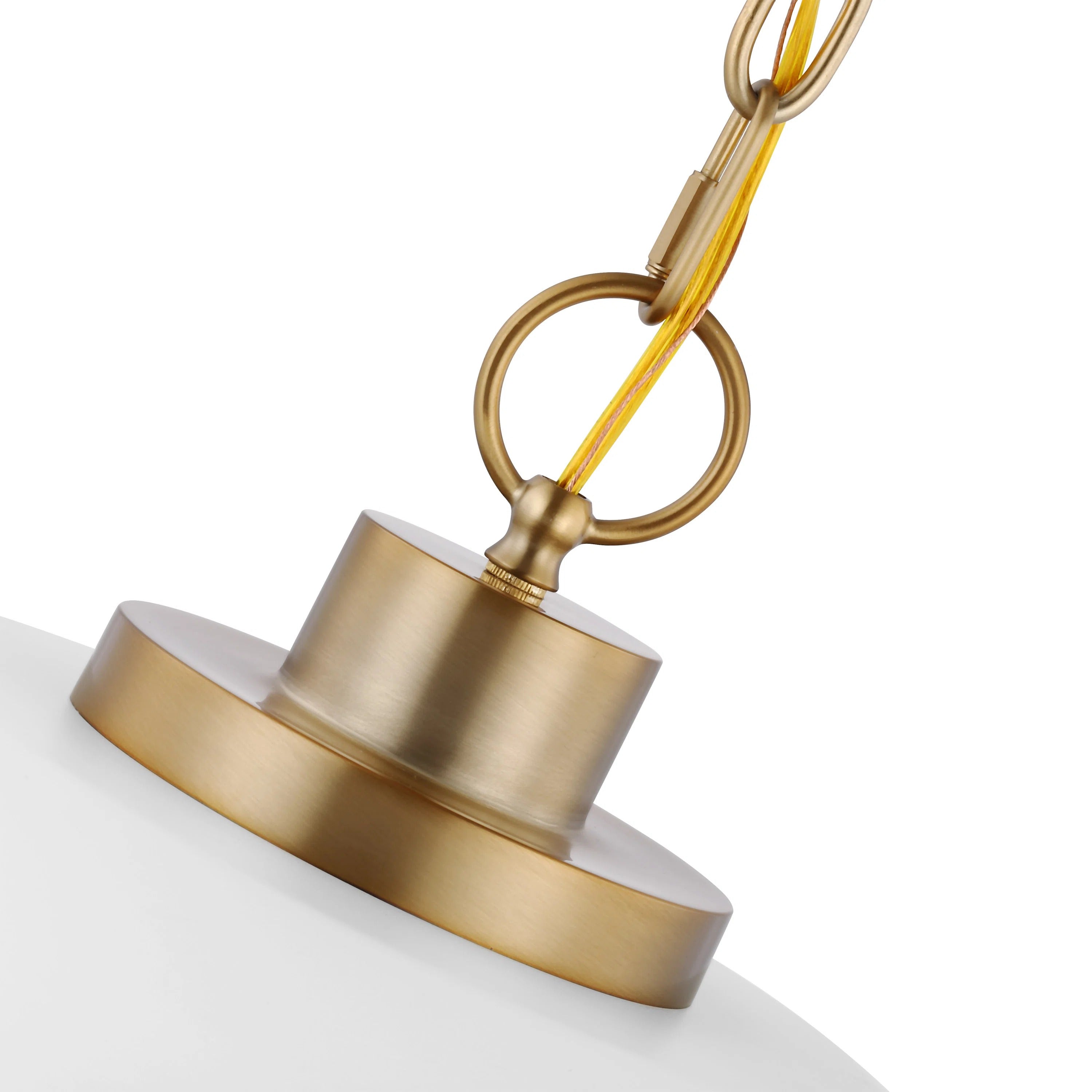 Briony Modern White Metal Dome Pendant Light Detail1.webp__PID:4a070d1a-15a5-41d8-8811-77620b073197