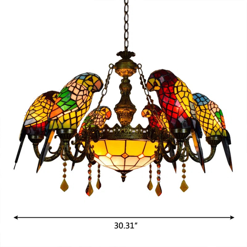 Tiffany Style Vintage Stained Glass 7-Light Parrot Chandelier (1).webp__PID:13dd5cde-f8dd-4901-bdf9-89cb2fd58033