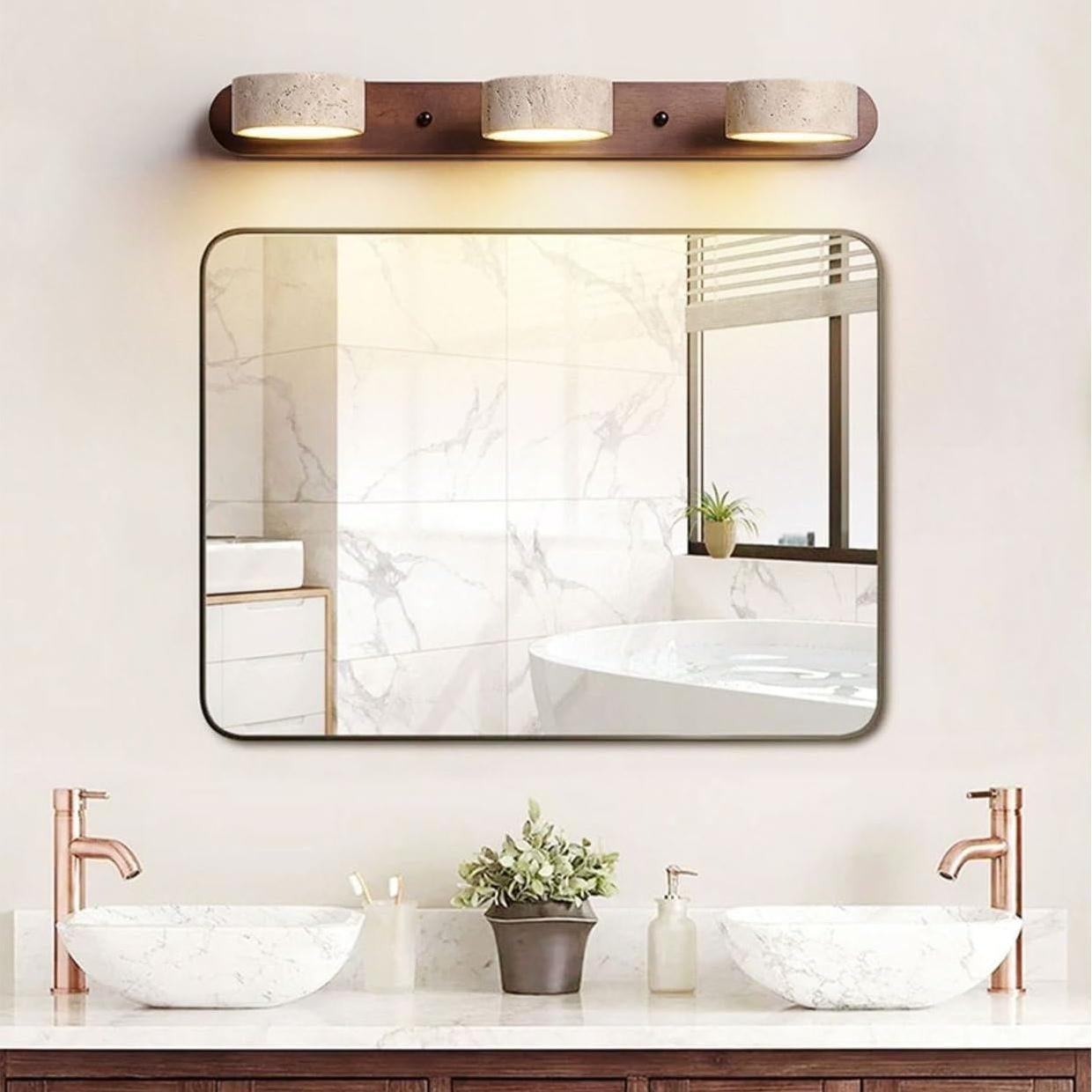 Elias Rustic Adjustable Travertine Wood Wall Sconce scene8.webp__PID:1d7edb74-d416-4fff-b55e-5c9803faa624