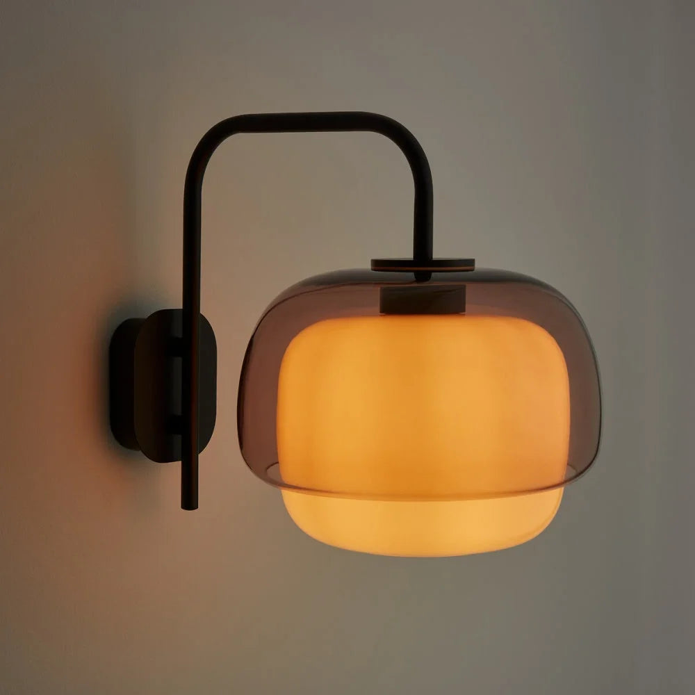 Tove Modern Round Shade Coloured Glass Wall Sconce (7).webp__PID:87bda556-06a6-48c1-a1eb-74736b59569d