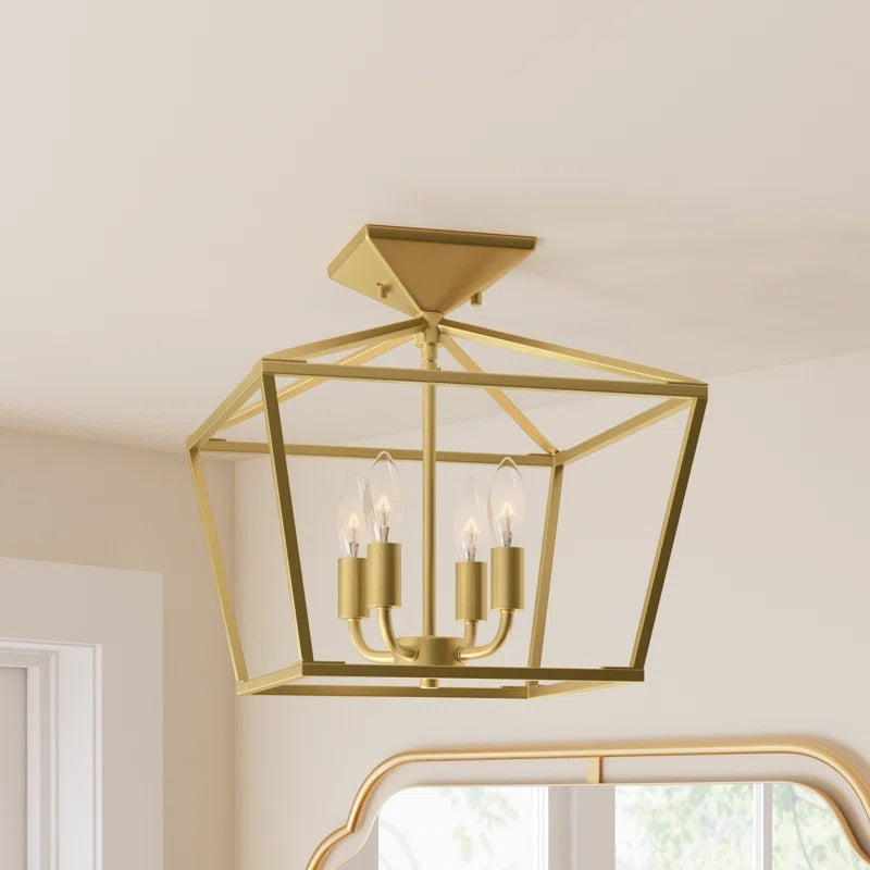Clifton Farmhouse 4-Light Metal Ceiling Light scene1.webp__PID:8111be8e-6321-4a9b-92bc-f841f766b106