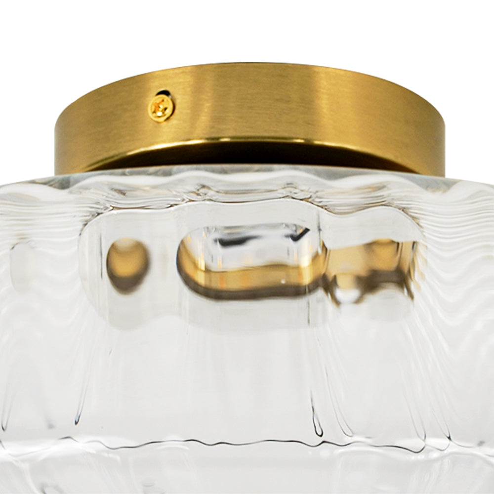 Rowena Modern Round Ribbed Glass Brass Ceiling Light  (7).jpg__PID:1db3ec9c-d6e2-42bc-bfba-a72400bafbe9
