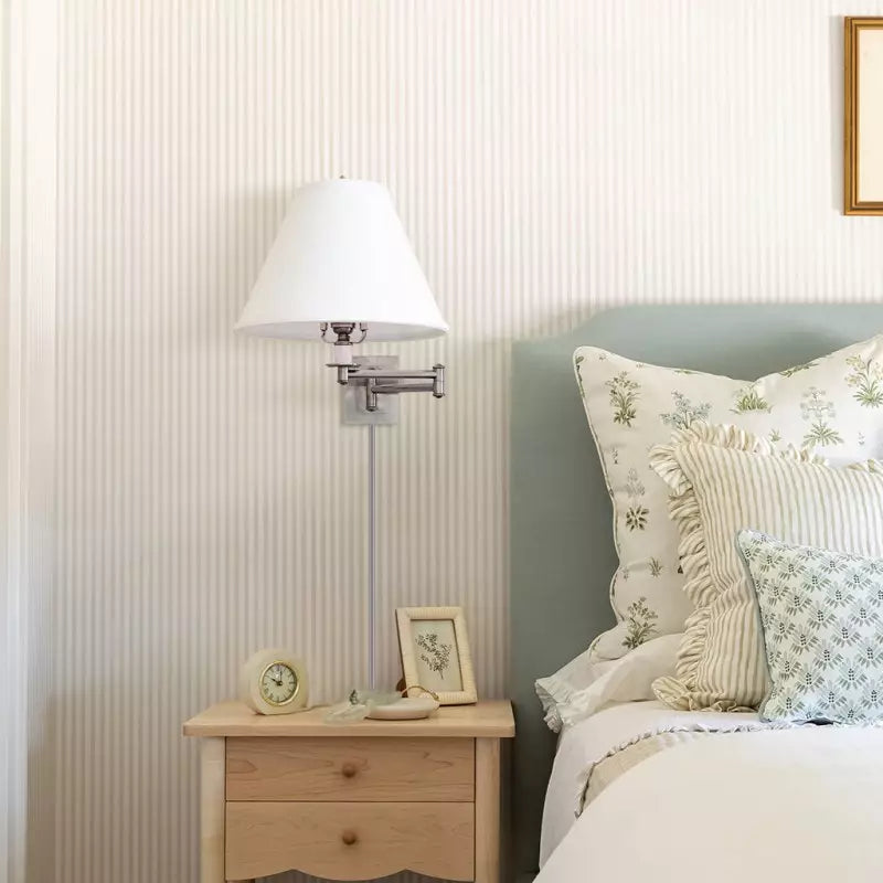 Tityos Retro Swing Arm Linen Metal Wall Sconce (6).webp__PID:1323bf3d-5370-4184-a5a2-2645803443c5