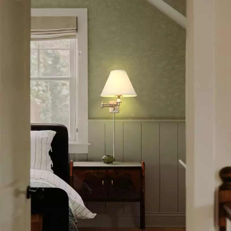 Tityos Retro Swing Arm Linen Metal Wall Sconce (11).webp__PID:707184e5-a226-4580-b443-c552ca285f20