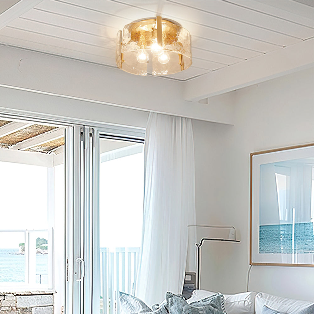 Sienna Vintage Water Ripple Glass Drum Flush Mount Light (23).jpg__PID:4acc3f83-a6fb-4bbd-b664-47811614fa27