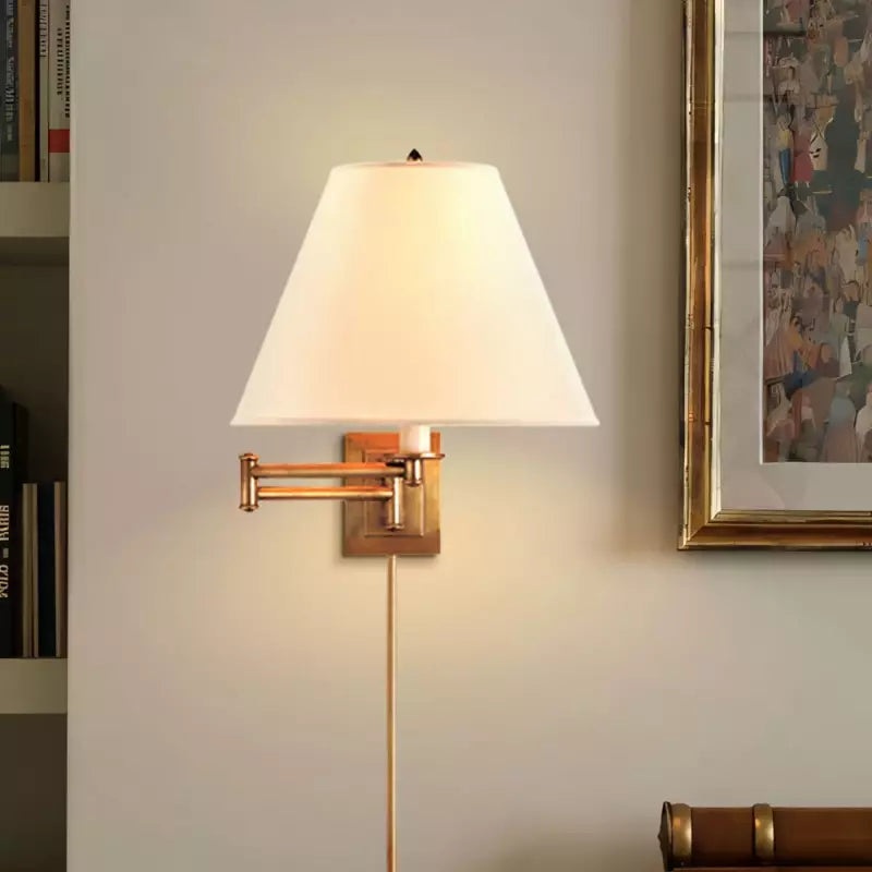 Tityos Retro Swing Arm Linen Metal Wall Sconce (12).webp__PID:7184e5a2-2645-4034-83c5-52ca285f20df