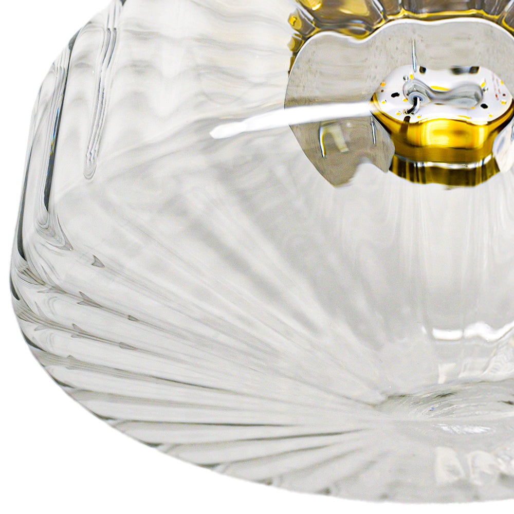 Rowena Modern Round Ribbed Glass Brass Ceiling Light  (9).jpg__PID:909e1db3-ec9c-46e2-b2bc-3fbaa72400ba
