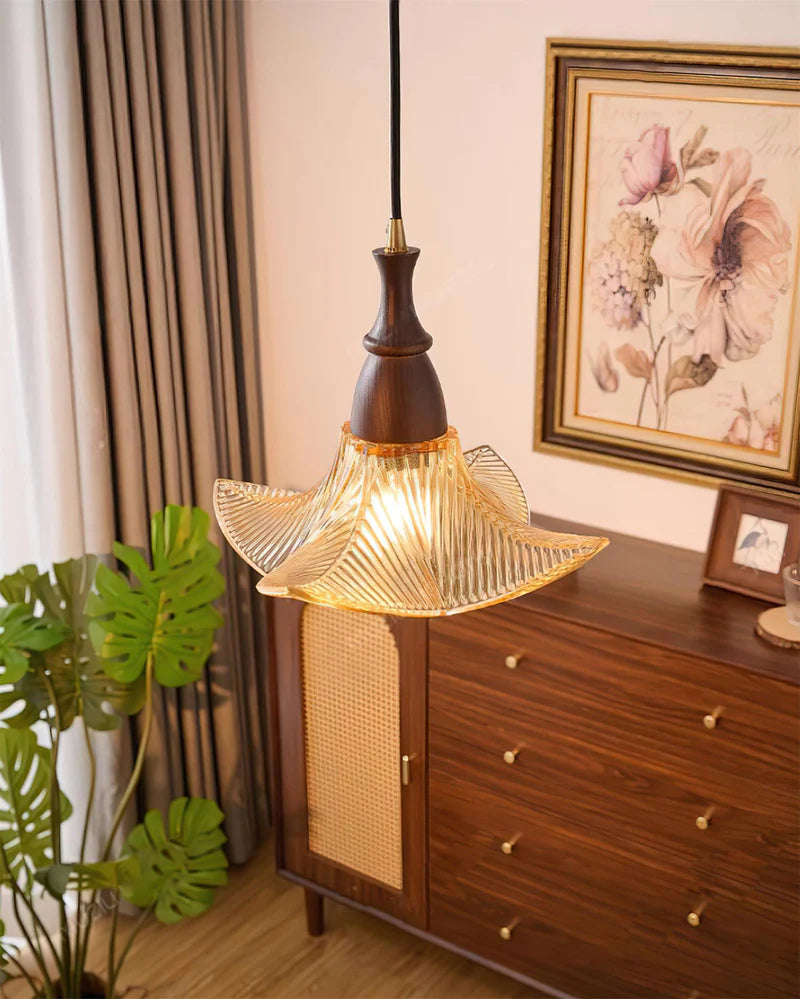 Adikia Modern Wood Artistic Glass Floral Pendant Light (2).webp__PID:7cca776e-e466-404b-9aec-0b89dde96f74