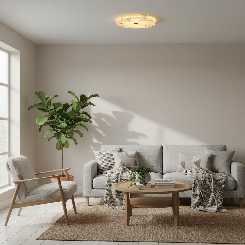 Modern Disc Alabaster Flush Mount Ceiling Light2.jpg__PID:6f1eff20-55c8-4768-bab2-0581c6b9af80