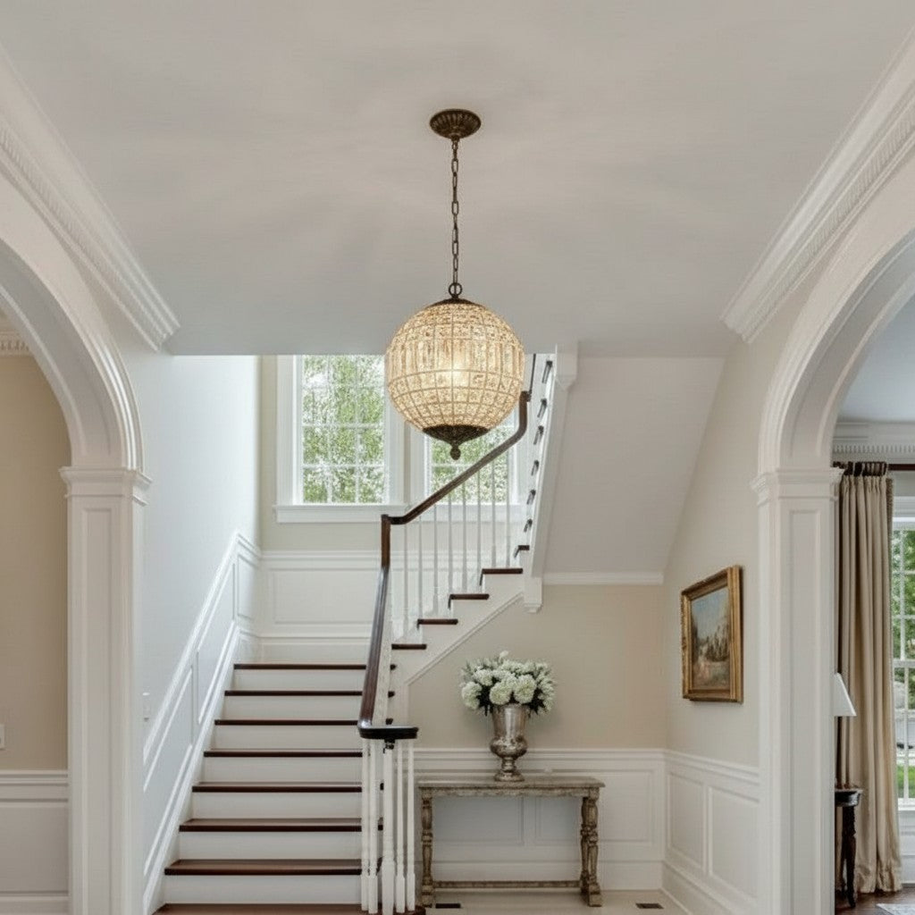Luxury Vintage Crystal Globe Chandelier (2).webp__PID:9c337ff6-48de-4016-959f-900e77354805