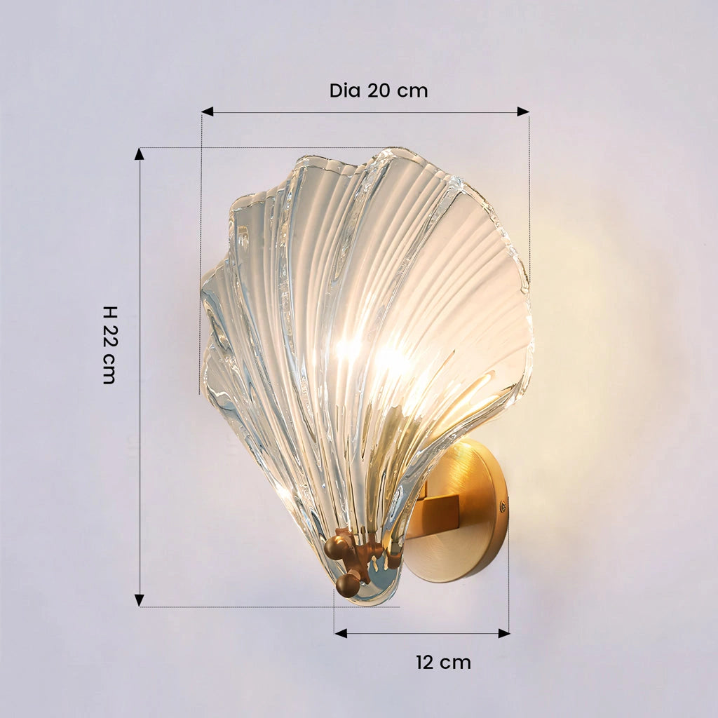 Creative Crystal Shell Wall Lamp (10).webp__PID:aa39748b-2749-4090-94f1-a25d0a64405d