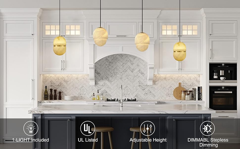 pendant lights kitchen island