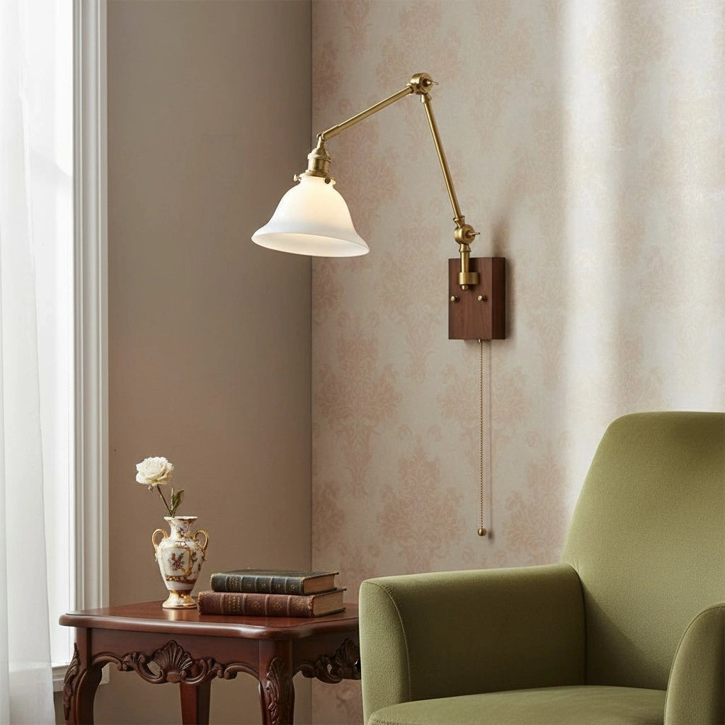 Virginia Vintage Brass Swing Arm Wall Lamp7.webp__PID:73cf2bbc-22f1-4d57-9706-7f92391d7416