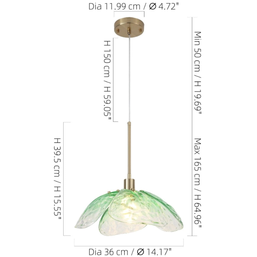 Flora Modern Hammered Petals Glass Pendant Light size.webp__PID:ec026565-95bf-44cf-b79f-59a5cf8207d5