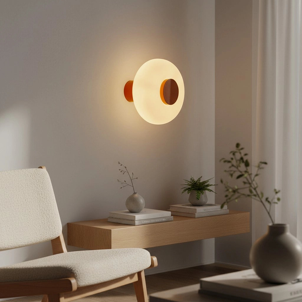 Vorell Minimalist Round Glass Wall Light5.webp__PID:42db74f3-6c95-4fa0-a30c-11f3fb97a882