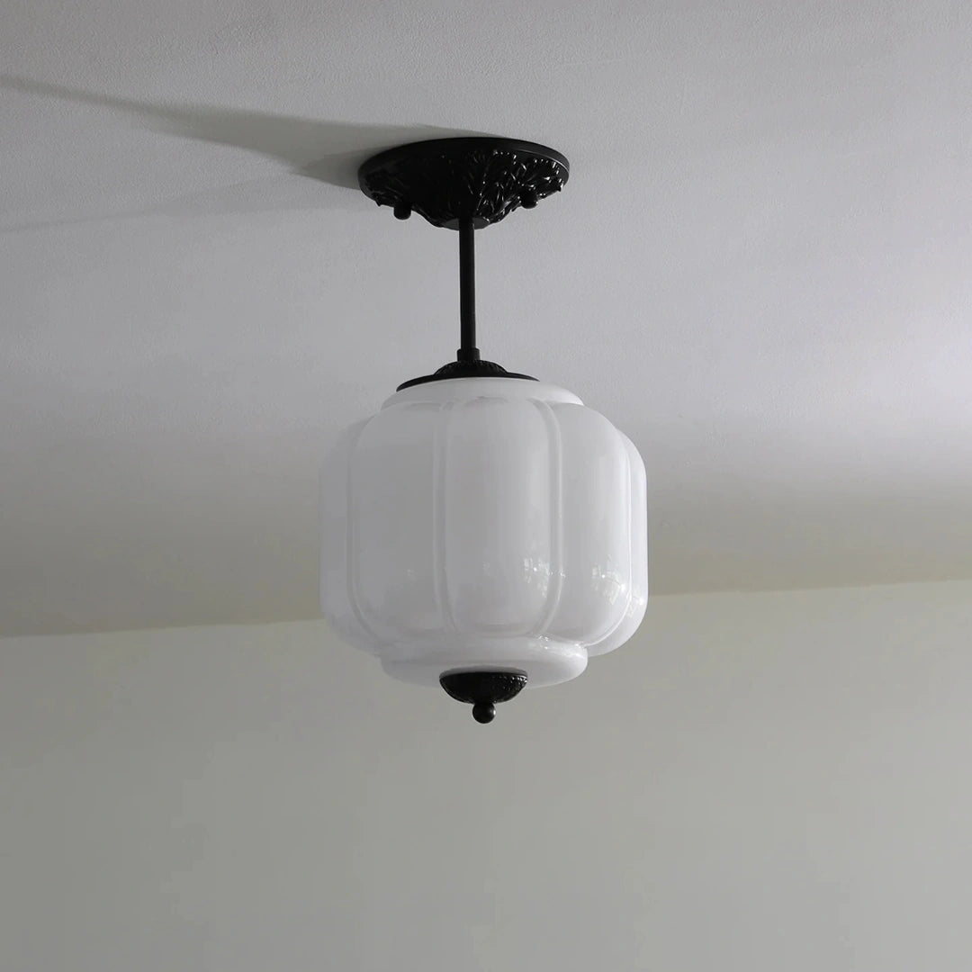 Alana Vintage Cream Glass Pumpkin Ceiling Light white1.webp__PID:4318c5b3-d248-41bb-a587-b1880a58d818