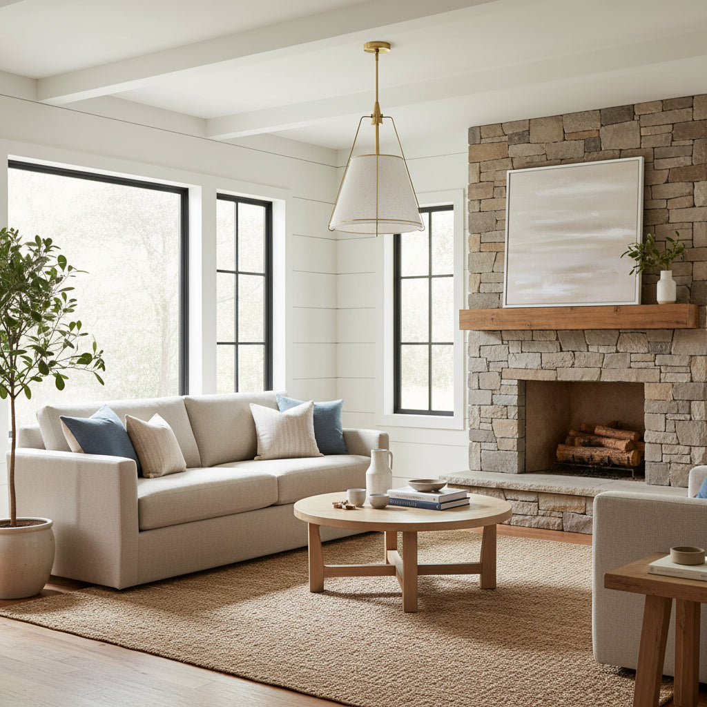 Shimmer Minimalist Conical Linen Metal Pendant Light-8.jpg__PID:a078b193-2e6c-41db-bdb3-8ac12fc68c15