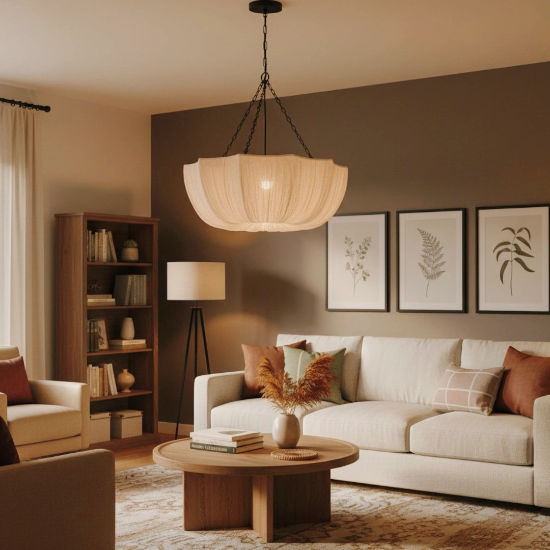 Willy Vintage Linen Fabric Bowl Pendant Light2.webp__PID:0ed9636e-e6f3-4808-b825-7ab858db27d4