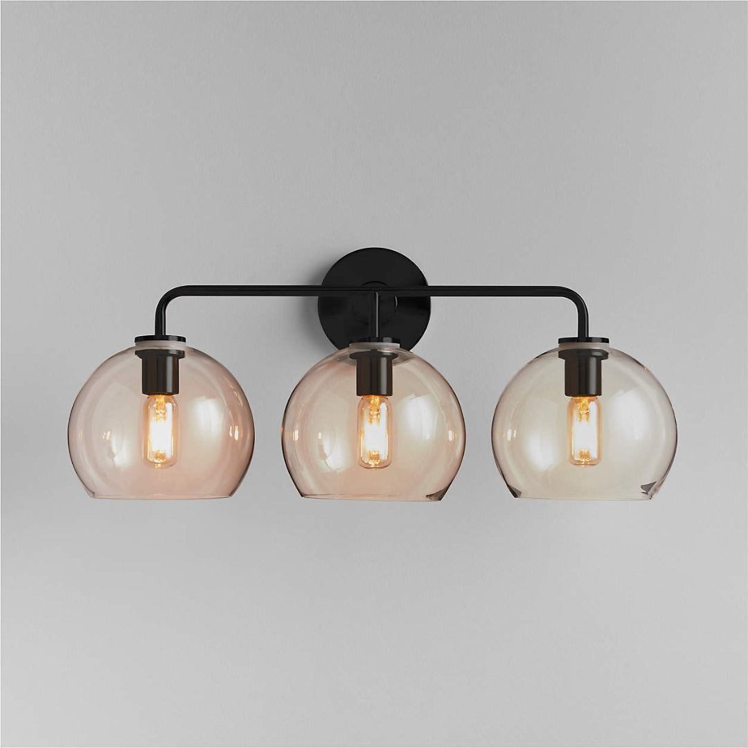 imageye___-Orson Modern Glass Metal Ball Wall Sconce clear black.webp__PID:3167336a-4d20-4ab5-a670-47af83a6211e