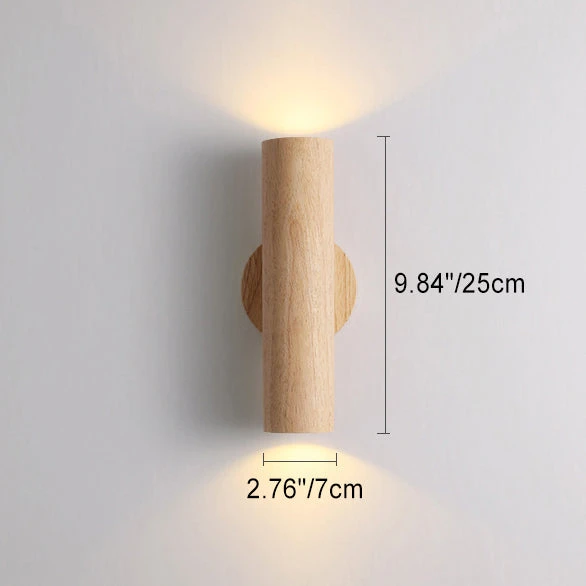Wall sconce dimension diagram showing 25 cm height and 7 cm width