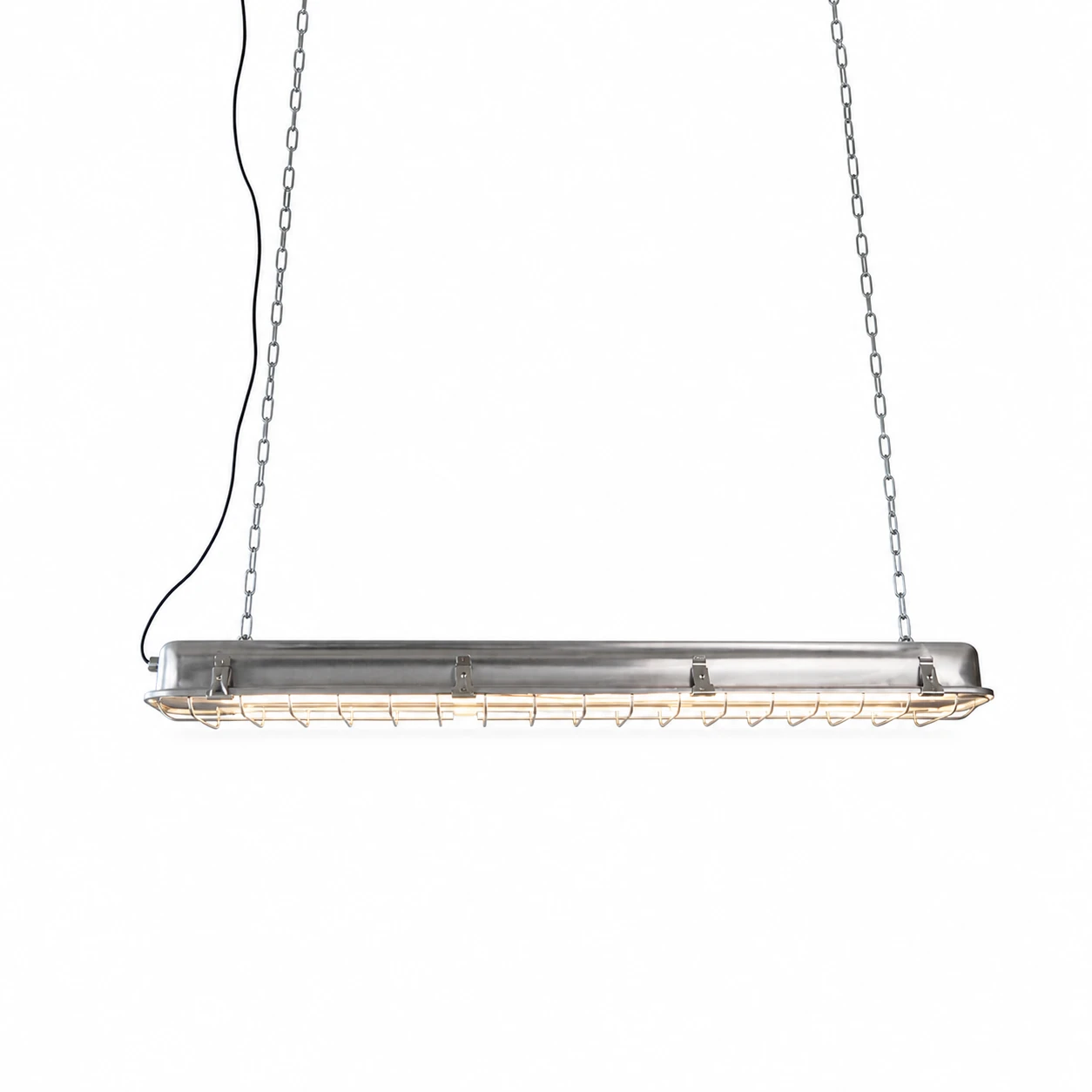 GTA Cage Linear Pendant Light product view on white