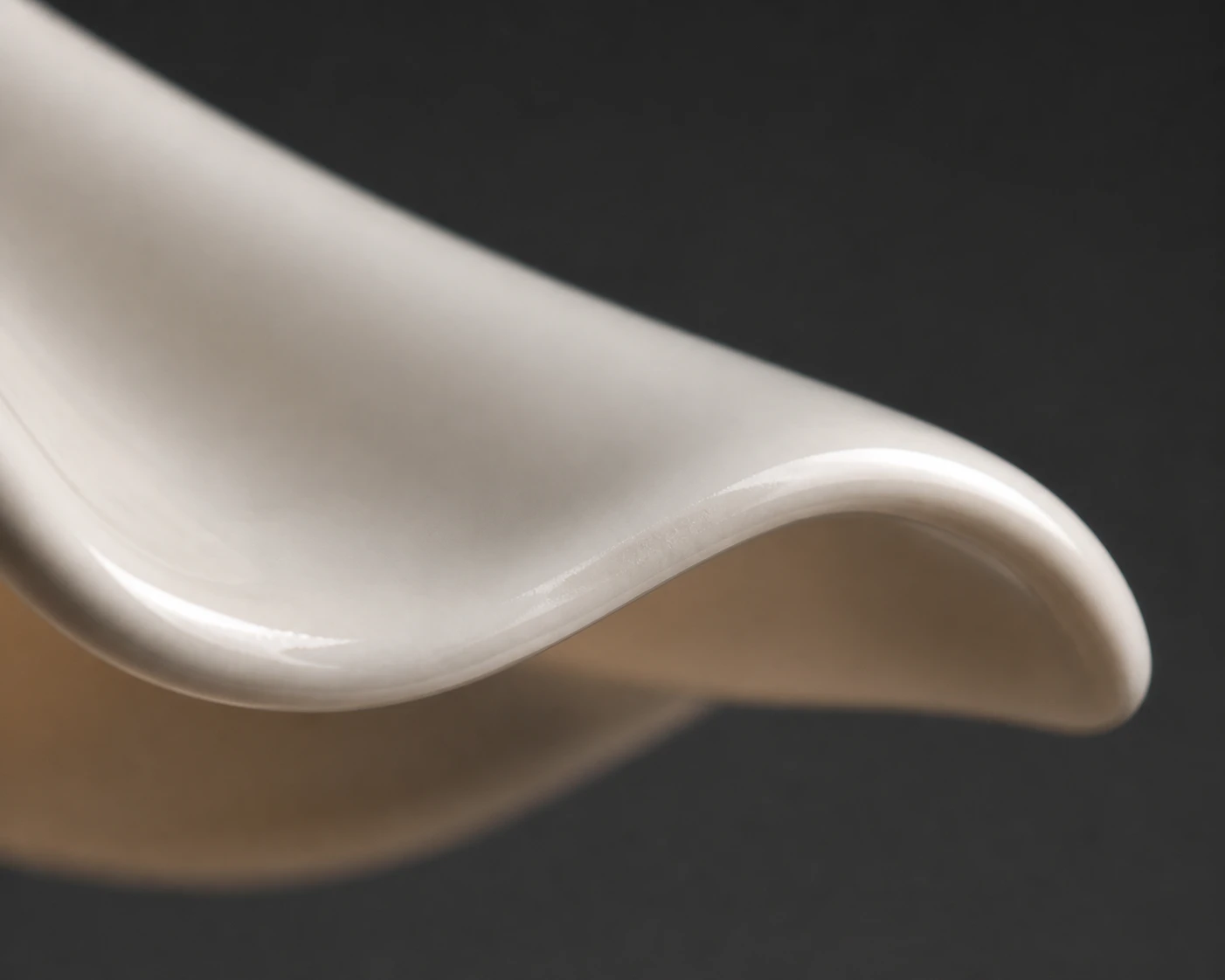 Ceramic flower shade detail
