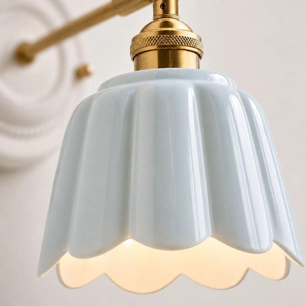 Porcelain petal profile